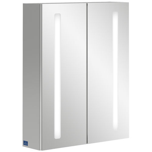Armoire de toilette à miroir avec éclairage intégré - MY VIEW 14 : A420G6 - Villeroy & Boch - contemporaine / murale