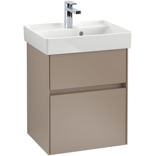 Meuble sous vasque simple - COLLARO : C00600 - Villeroy & Boch - suspendu / en bois / contemporain