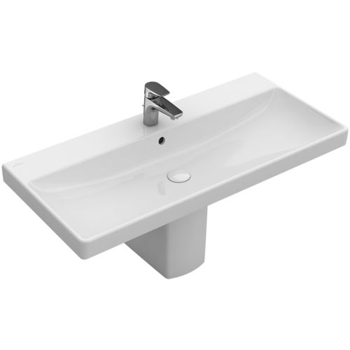 Vasque à encastrer - AVENTO : 415680 - Villeroy & Boch - en céramique / rectangulaire / contemporaine