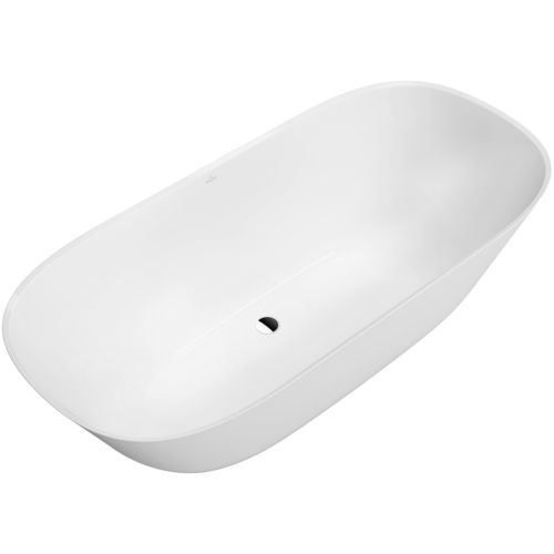 Baignoire ovale - THEANO: UBQ175ANH7F200V - Villeroy & Boch - à poser / en acrylique / en composite quartz