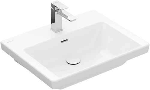Vasque à encastrer - SUBWAY 3.0: 4A706F - Villeroy & Boch - en céramique / rectangulaire / contemporaine