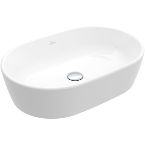 Vasque intégrée - ARCHITECTURA: 5A2660 - Villeroy & Boch - en céramique / ovale / sans trou