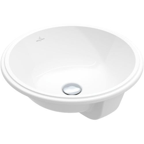 Vasque sous plan - ARCHITECTURA: 5A7545 - Villeroy & Boch - en céramique / ronde / sans trou