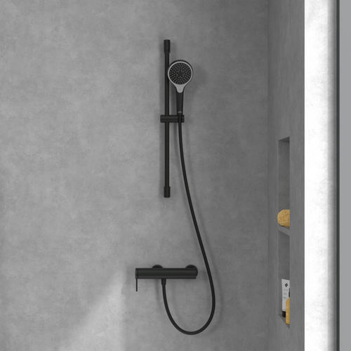 Mitigeur de douche - LOOP & FRIENDS : TVS106301153XX - Villeroy & Boch - mural / en laiton / 2 trous