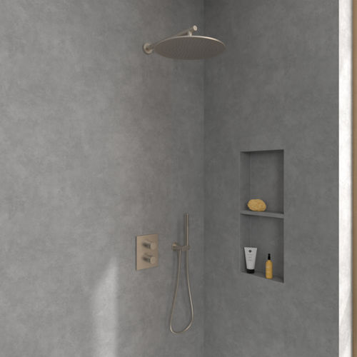 Pommeau de douche mural - UNIVERSAL : TVC000003000XX - Villeroy & Boch - rond / pluie / professionnel