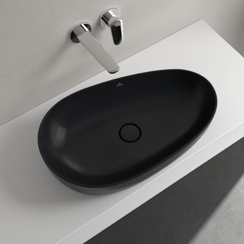 Vasque à poser - ANTAO : 4A7465XX - Villeroy & Boch - en céramique / brillante / organique