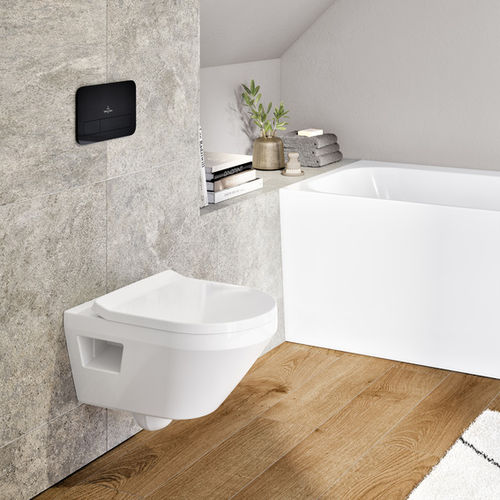 WC suspendu - ARCHITECTURA TWISTFLUSH 5684 C0 XX - Villeroy & Boch - en céramique / résidentiel / pour sanitaire public