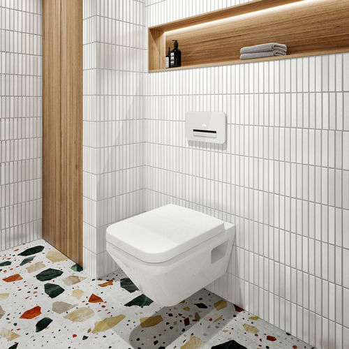 WC suspendu - ARCHITECTURA TWISTFLUSH 5685 C0 XX - Villeroy & Boch - en céramique / résidentiel / rectangulaire