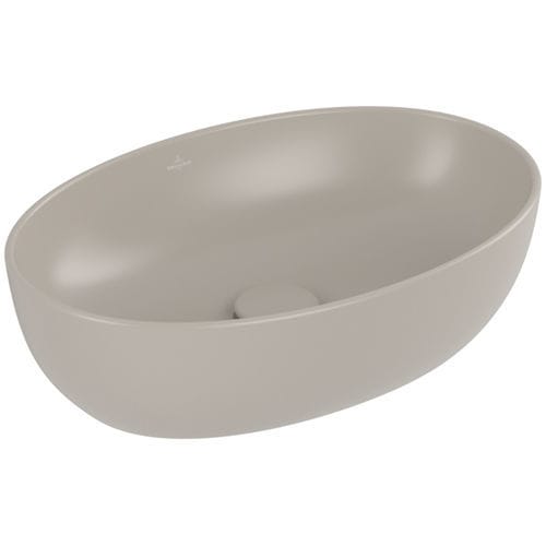 Vasque à poser - ARTIS : 438848 - Villeroy & Boch - en céramique / ovale / 1 trou