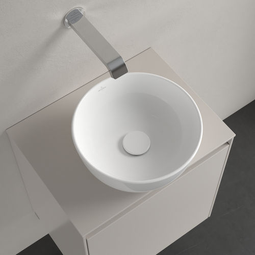 Lavabo à poser - ARTIS : 43892 - Villeroy & Boch - en céramique / simple / rond