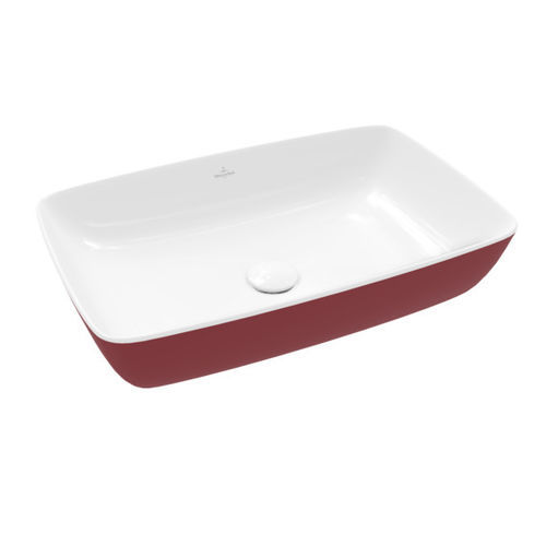 Vasque à poser - ARTIS : 417258 - Villeroy & Boch - en céramique / rectangulaire / sans trou