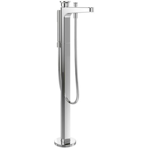 Mitigeur pour douche - TVT11700100261 - Villeroy & Boch - monté sur plage / en laiton chromé / 1 trou