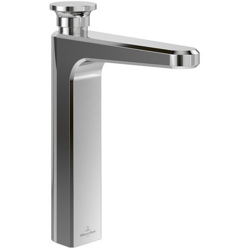 Mitigeur pour lavabo - TVW11700200061 - Villeroy & Boch - monté sur plage / en laiton chromé / 1 trou
