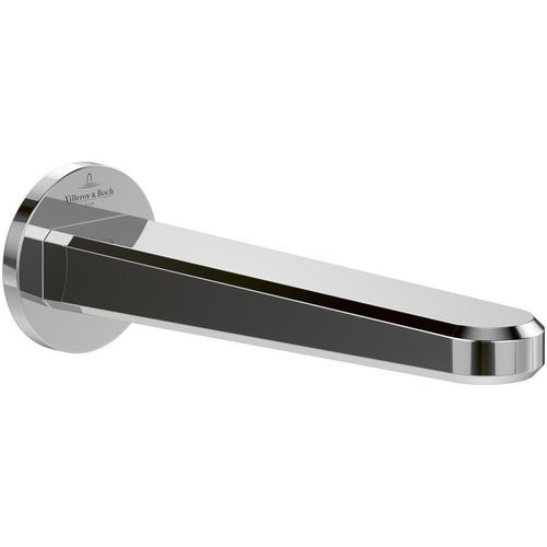 Bec pour baignoire en métal - TVT11700200061 - Villeroy & Boch - mural / professionnel / finition chrome