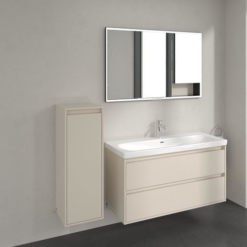 Meuble de rangement mural - C80200 series - Villeroy & Boch - contemporain / pour salle de bain / gris