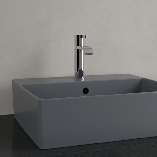 Vasque à poser - 4A0750 - Villeroy & Boch - en céramique / rectangulaire / 1 trou