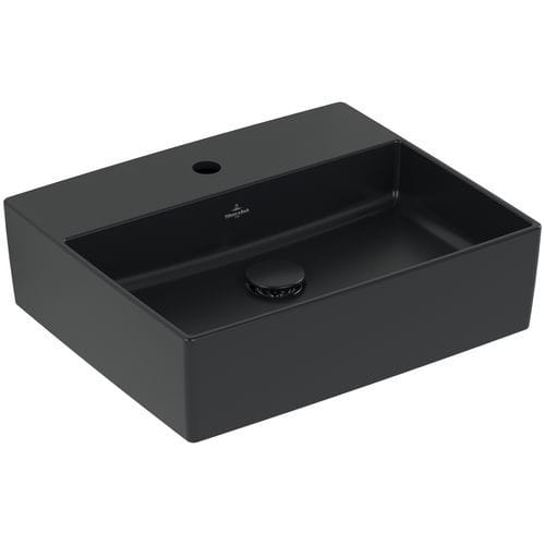 Vasque à poser - A0751S0 - Villeroy & Boch - en céramique / rectangulaire / 1 trou