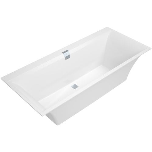 Baignoire pour habitat - UBQ170SQE2DV  - Villeroy & Boch - en composite / contemporaine / blanche