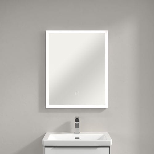 Armoire de toilette à miroir avec éclairage intégré - A4636000 - Villeroy & Boch - contemporaine / résidentielle / professionnelle