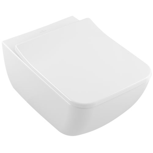 WC suspendu - VENTICELLO: 4611R0 - Villeroy & Boch - en porcelaine / moderne