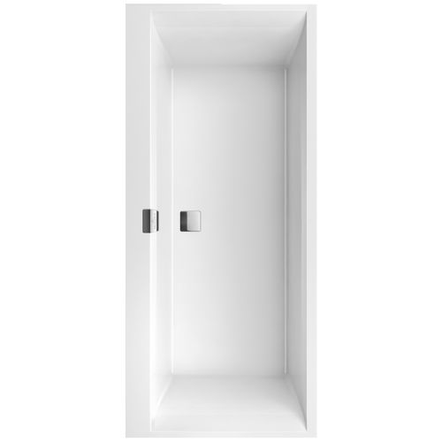 Baignoire en composite - SQUARO EDGE 12 : UBQ170SQE2DV - Villeroy & Boch - blanche