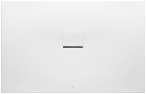 Receveur de douche rectangulaire - SQUARO INFINITY : UDQ1610SQI2IV  - Villeroy & Boch - à poser / en composite / sur mesure
