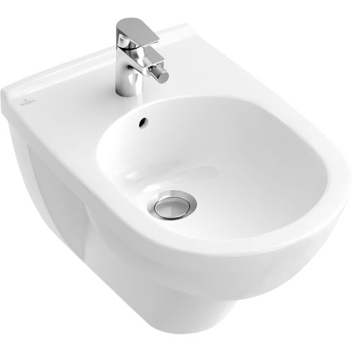Bidet suspendu - O.NOVO: 546000 - Villeroy & Boch - en porcelaine