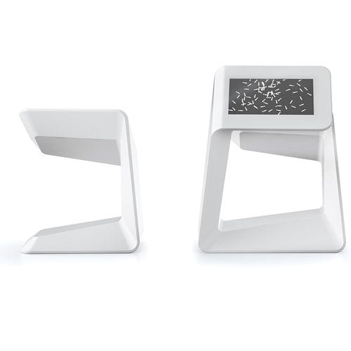 Kiosque interactif d'intérieur - SINGLE & DOUBLE MEDIA UNIT 2  - ISOMI - à écran tactile