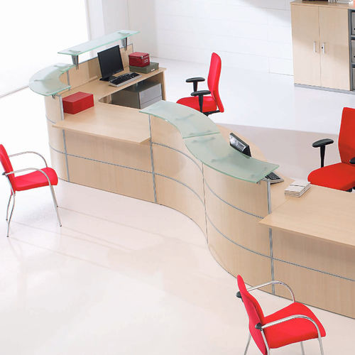 Banque d'accueil modulable - ROCK - Mobel Línea - en bois