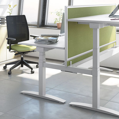 Bureau pour open space - UP - Mobel Línea - sur pied / pour 2 personnes / contemporain
