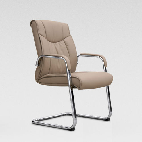 Chaise visiteur contemporaine - ROA  - Mobel Línea - d'intérieur / en cuir / en métal