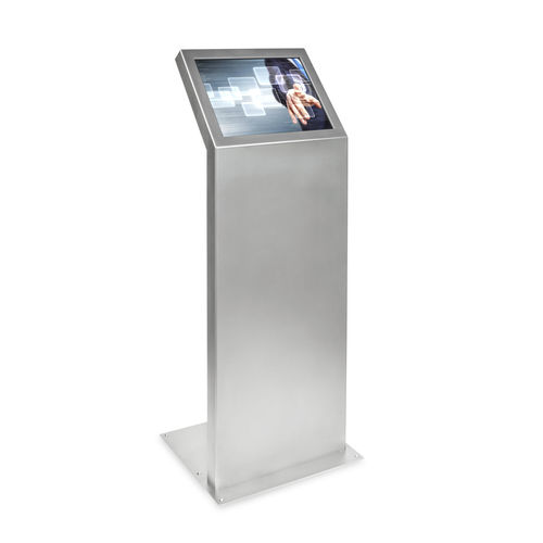 Kiosque interactif d'intérieur - SKSK150M-28 - SOLTEC S.L. - à écran tactile