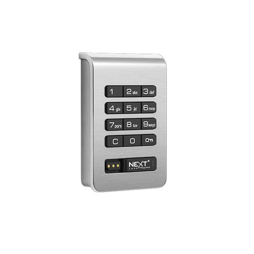 Serrure électronique - NEXTLOCK CUE© CODE OR KEY MANAGED - Digilock - à code / pour casier vestiaire / 1 point