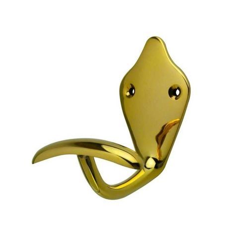 Patère classique - P55LP - DCG PICARDIE - en laiton / individuelle / satinée