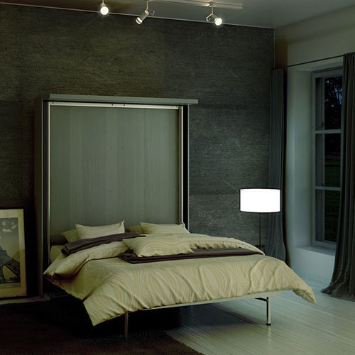 Lit escamotable - LMG - smqrt beds - double / contemporain / avec tête de lit
