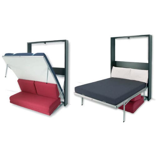 Lit escamotable - HOUDINI - smqrt beds - double / contemporain / avec canapé