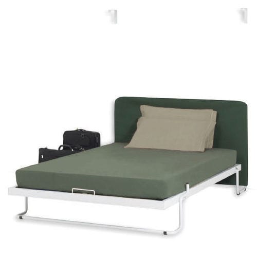 Lit simple - TAK - smqrt beds - contemporain / avec tête de lit / en tissu