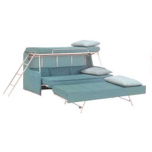 Canapé lit - MR. HIDE - smqrt beds - contemporain / en tissu / avec accoudoirs