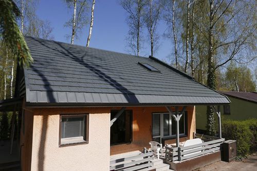Tuile plate - NOVATIK SLATE - Final Distribution - en métal