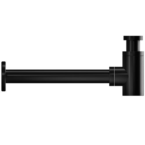 Siphon de lavabo en laiton - A860-N - Duten - en inox / noir