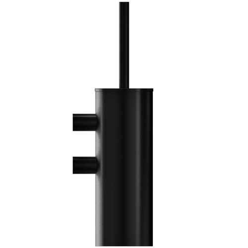 Porte brosse de toilettes en inox - A853-N - Duten - mural / noir