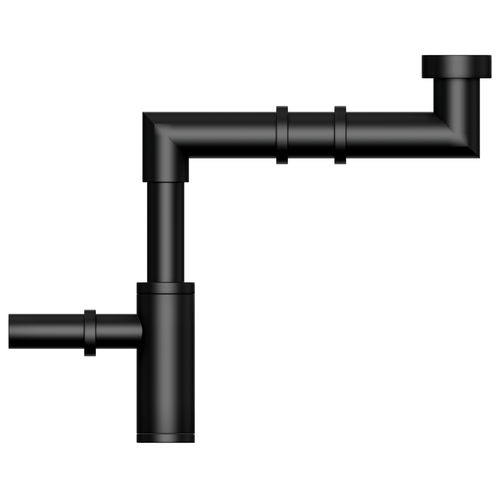 Siphon de lavabo en inox - A810-N - Duten - noir