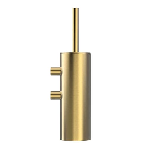 Porte brosse de toilettes en acier inoxydable - A853-L - Duten - mural / pour hôtel / satiné