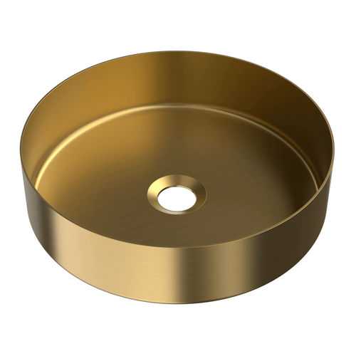 Vasque à poser - V510-L - Duten - en inox / ronde / sans trou