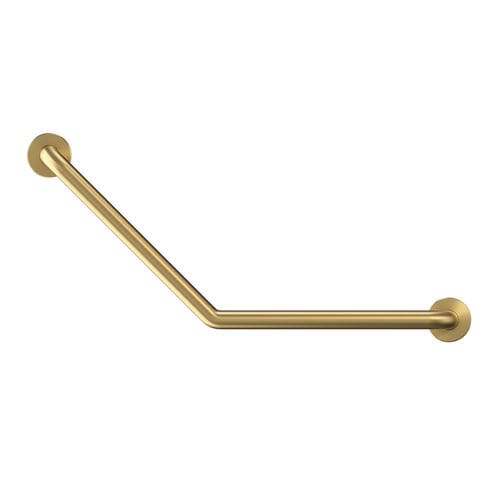 Barre de maintien en inox - B610-L - Duten - en acier inoxydable brossé / courbée / murale