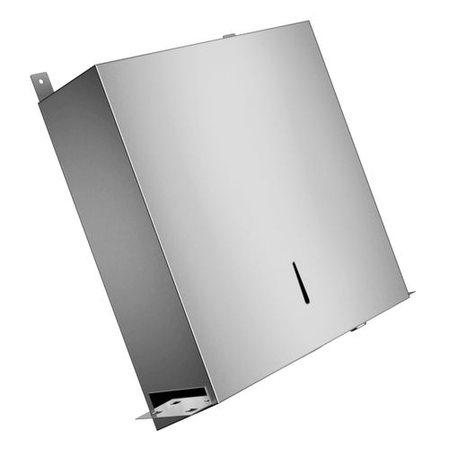 Distributeur d'essuie-mains encastrable - E055 - Duten - mural / en acier inoxydable / à feuilles pliées