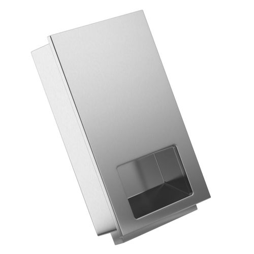 Distributeur d'essuie-mains encastrable - E040 - Duten - mural / en acier inoxydable / à feuilles pliées