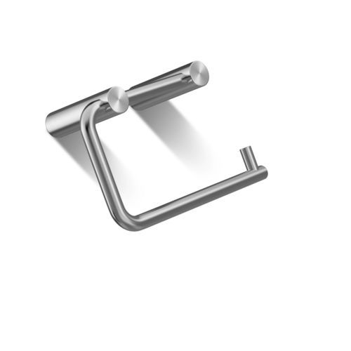 Porte-rouleau WC mural - H102-B - Duten - en inox / noir / chromé