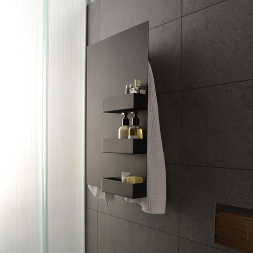 Sèche-serviettes électrique - RECTANGLE&SHELVES - mg12 - contemporain / en aluminium / mural