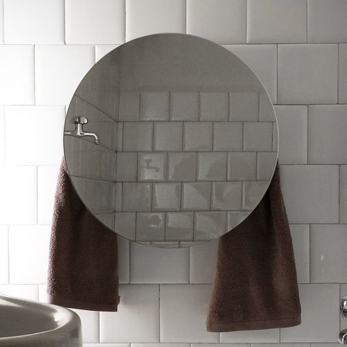 Sèche-serviettes miroir - ROUND - mg12 - électrique / contemporain / en aluminium